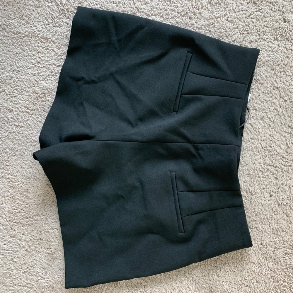 Zara Black High Waisted Shorts - Never Worn